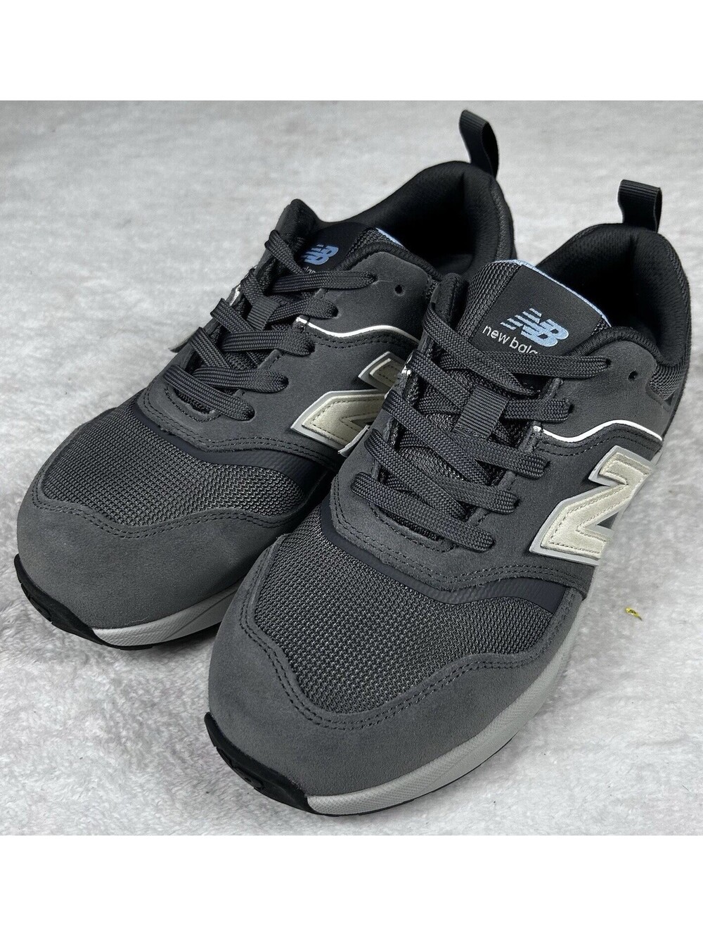 New Balance Elite Lite Women's Comp Toe Work Shoes Slip Resistant Size 9B Gray